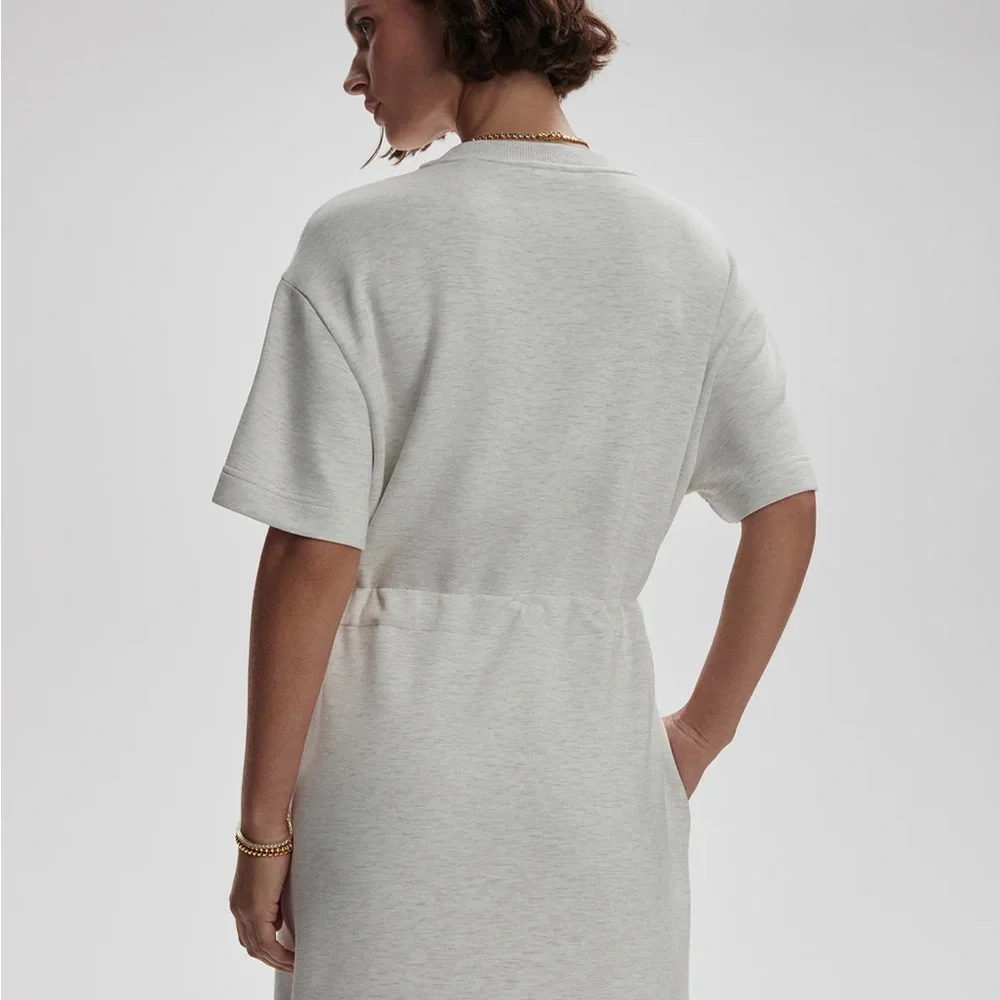 Varley Maple 2.0 Dress in Ivory Marl size Medium - Picture 5 of 13